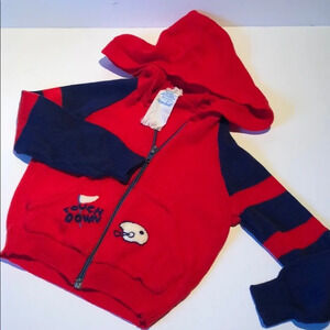 Vintage Nannette football touchdown sweater 2T